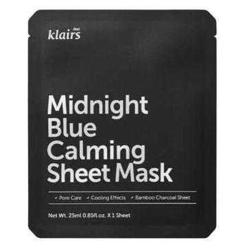 Klairs Midnight Blue Calming Sheet Mascarilla, 25 ml