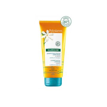 Klorane Polysianes Champú-Gel de Ducha After Sun Al Tamanu Bio Y Monoi, 200 ml