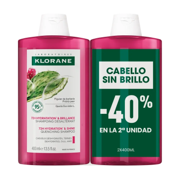 Klorane Champu Higo de Barbaria 2 X 400Ml