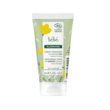 Klorane Crema Hidratante Certificada Bio A La Caléndua - Cara Y Cuerpo - Bebé ,50 ml
