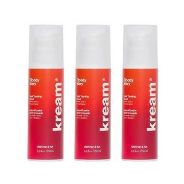 Kream Activador Bronceado Bloody Mary, 3x150 ml