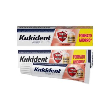 Kukident Duplo Pro Plus Firmeza Al Masticar, 2 X 57 Gr