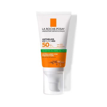 La Roche-Posay Anthelios Uv-Mune 400 Oil Control Gel-Crema Spf50+, 50 ml