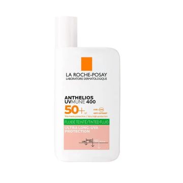 La Roche-Posay Anthelios Uv-Mune 400 Oil Control Fluido Invisible Spf50+ ConColor, 50 ml