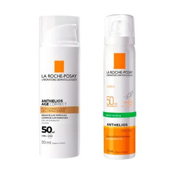La Roche Posay Pack Anthelios Bruma Facial Spf50 75Ml + Age Correct Gel-CremaSpf50 50Ml