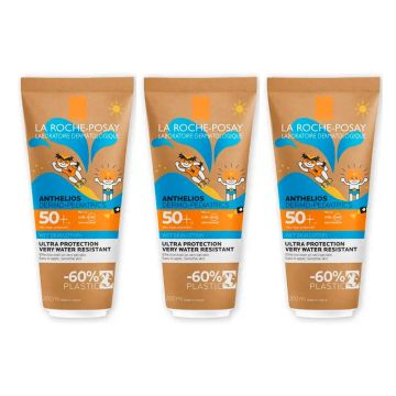 La Roche Posay Triplo Anthelios Wet Skin Dermopediatrics Carton Tube Spf50+, 3 X200 Ml