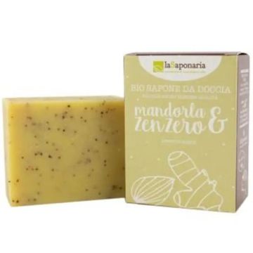 La Saponaria Jabon En Pastilla Almendra Y Jengibre 100Gr.