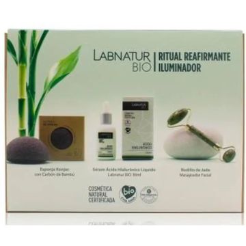 Labnatur Bio Pack Reafirmante Iluminador Esponja+Serum+Masaje