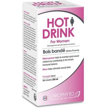 Labophyto Hot Drink Energia Sexual para Mujeres 250 Ml