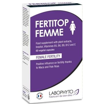 Labophyto Mujer Fertilidad Suplemento Alimenticio Fertilidad Femenina 60Pastillas