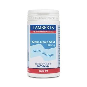 Lamberts Acido Alfa Lipoico 300 Mg. 90 Comp.