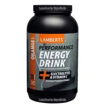 Lamberts Bebida Energetica Sabor Naranja 1Kg.