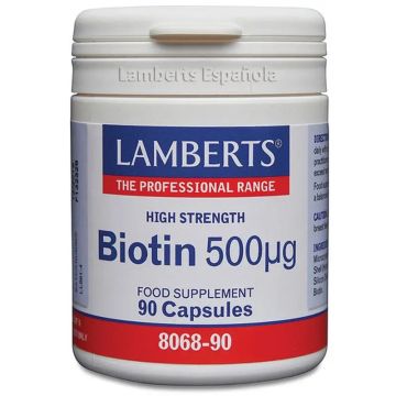 Lamberts Biotina  90 cápsulas