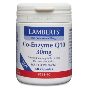 Lamberts Co-Enzima Q10 30Mg  60 tabletas