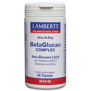 Lamberts Complejo De Beta Glucanos  60 comprimidos
