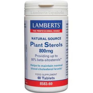 Lamberts Esteroles Vegetales (Plant Sterols) 800Mg. 60 Comprimidos