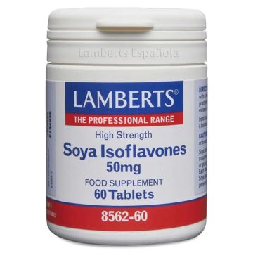 Lamberts Isoflavonas De Soja  60 tabletas