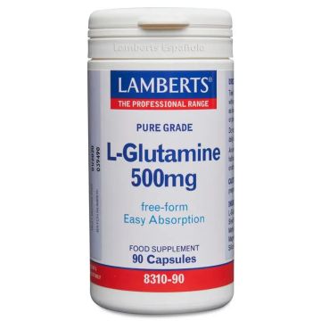 Lamberts L-Glutamina 500 Mg-9 , 90 tabletas