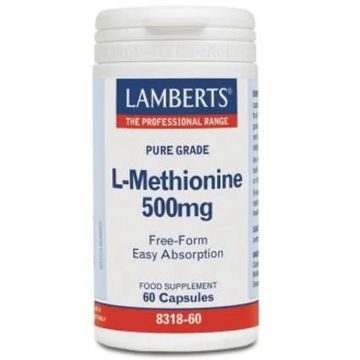 Lamberts L-Metionina 500 Mg. 60 Cápsulas