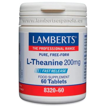 Lamberts L-Teanina 200Mg , 60 cápsulas