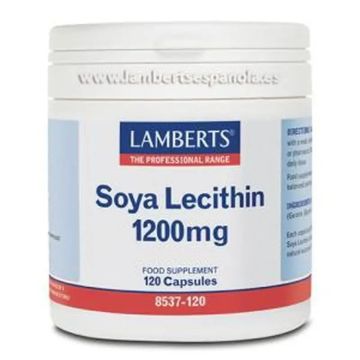 Lamberts Lecitina De Soja 1200 Mg. 120 Cápsulas