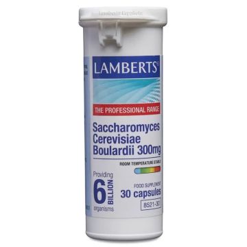 Lamberts Saccharomyces Boulardii , 30 cápsulas