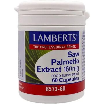 Lamberts Saw Palmetto Extracto 160Mg  60 tabletas