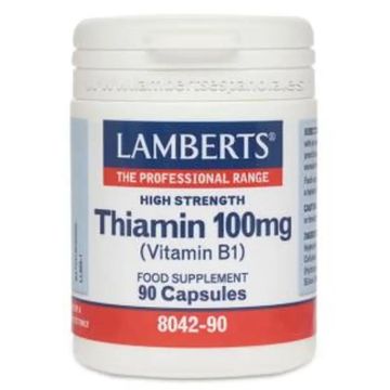 Lamberts Vitamina B-1 100 Mg.(Tiamina) 90 Cápsulas