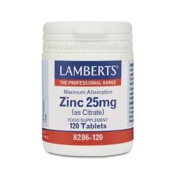 Lamberts Zinc 25 Mg. 120 Comp