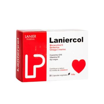 Lanier Pharma Laniercol Complemento Alimenticio , 30 cápsulas vegetales