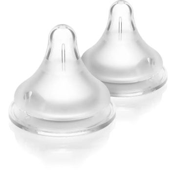 Lansinoh Tetina Naturalwave De Flujo Rápido , 2 unidades