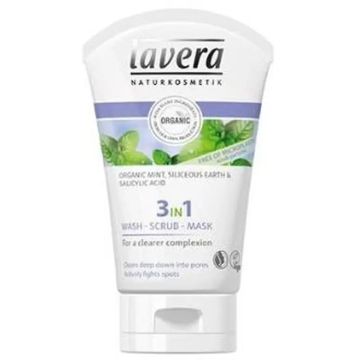 Lavera Limpiador 3 En1 Peeling + Mascarilla 125Ml.