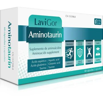 Lavigor Aminotaurin  60 cápsulas