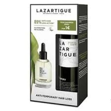 Lazartigue Set Stronger +1 Fortify Champú , 50+250 ml