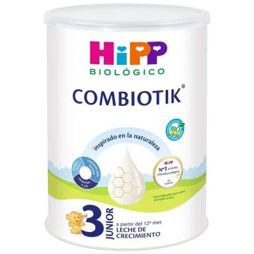 Hipp Combiotik 3, Leche de Crecimiento, 800 gr