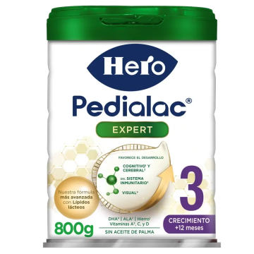 Hero Baby Pedialac Leche 3, 800 gr
