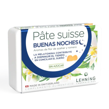 Lehning Pâte Suisse Buenas Noches, 40 caramelos
