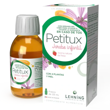 Lehning Petitux Jarabe Infantil 125Ml.