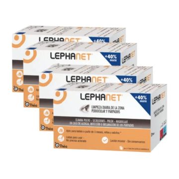 Lephanet Toallitas Limpiadoras 4x30 Unidades + 12 Gratis