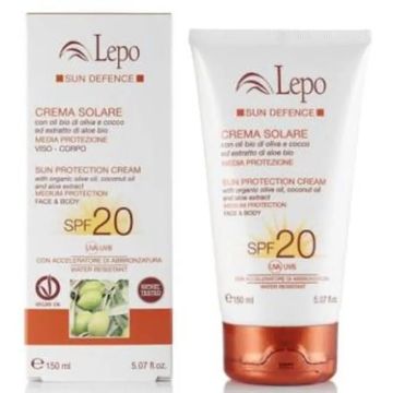 Lepo Sun Defense Crema Solar Spf20 150Ml.