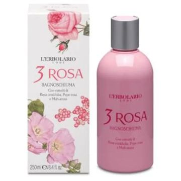 L´Erbolario 3 Rosas Gel De Baño 250Ml.