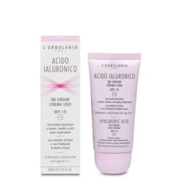 L´Erbolario Acido Hialuronico Bb Crema Facial 50Ml.