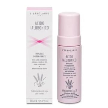 L´Erbolario Acido Hialuronico Mousse Detergente125Ml.