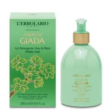 L´Erbolario Arbol De Jade Gel Detergente Cara Y Manos 280Ml.