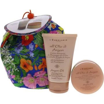 L´Erbolario Argan Pack Crema 50Ml Y Detergente 125Ml.