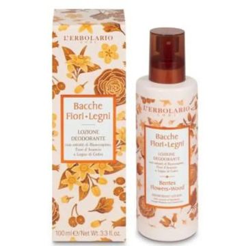 L´Erbolario Bayas Flores Desodorante Locion 100Ml.