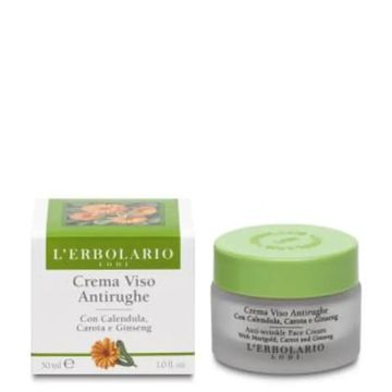 L´Erbolario Crema Facial Antiarrugas Calendula Zanahoria 30M