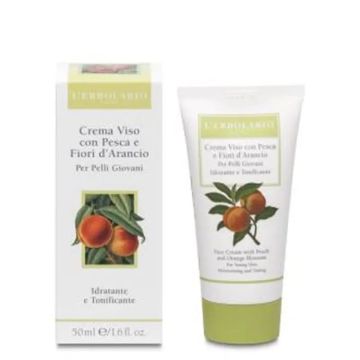 L´Erbolario Crema Facial Melocoton Y Flores Naranjo 50Ml.