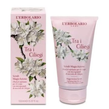 L´Erbolario Entre Cerezas Scrub Magica Accion Corporal 150Ml.