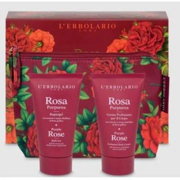 L´Erbolario Rosa Purpurea Fabulosa Gel Baño+Crema Perfumada